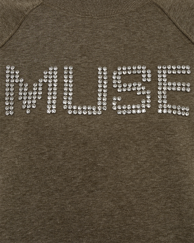 CMida - Sweatshirt in Khaki Green
