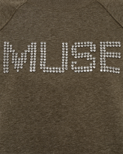 CMida - Sweatshirt in Khaki Green