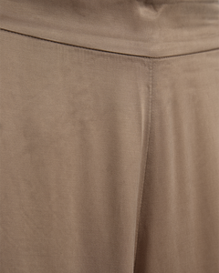 Cmcupro - brede broek in beige