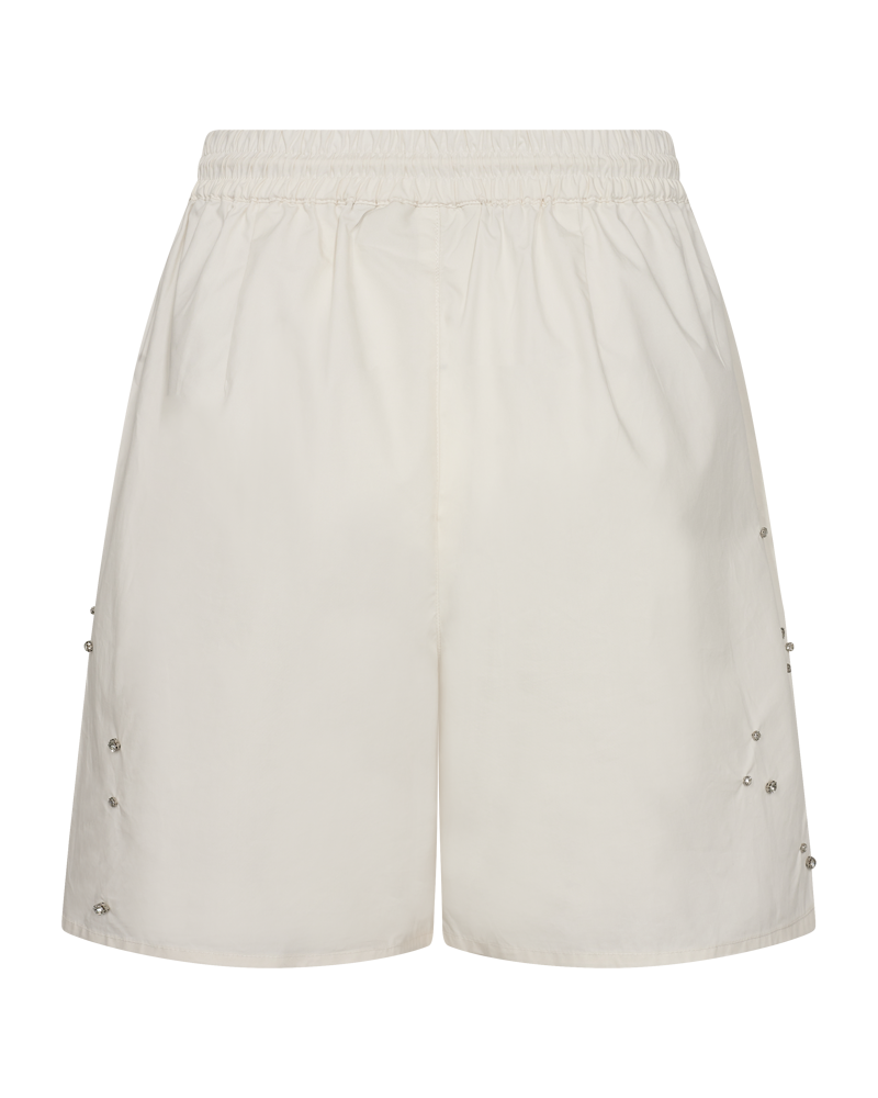 CMRHINE-SHORTS IN WHITE,OFF-WHITE