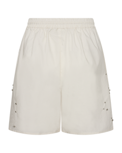 CMRHINE-SHORTS IN WHITE,OFF-WHITE