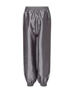 CMCIAGA - HIGH WAISTED PANTS IN SILVER