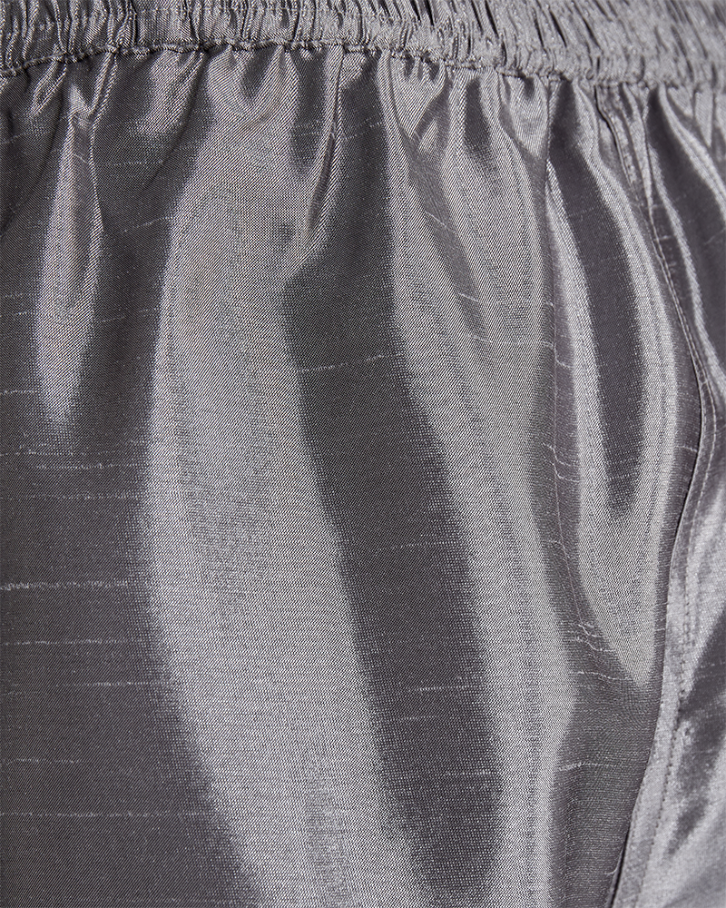CMCIAGA - HIGH WAISTED PANTS IN SILVER
