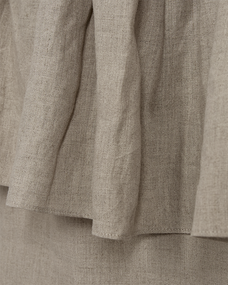 Cmnatuli - off -shoulder blouse in beige