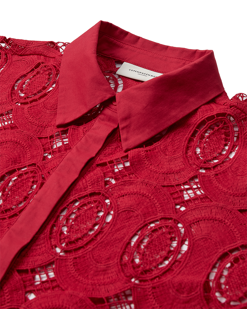 CMCIRKLA - SHIRT IN RED