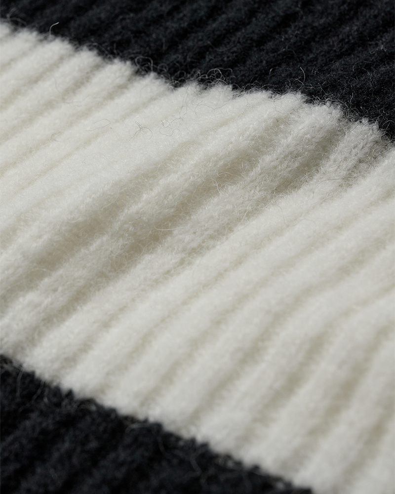 Cmibra - pullover in zwart, gebroken wit