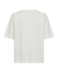 CMMUSE - T-SHIRT IN BEIGE,OFF-WHITE