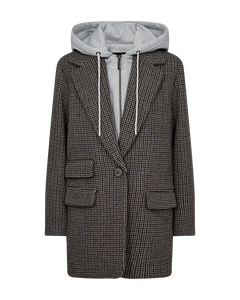 Cmwoo - hoodie - jas in zwart