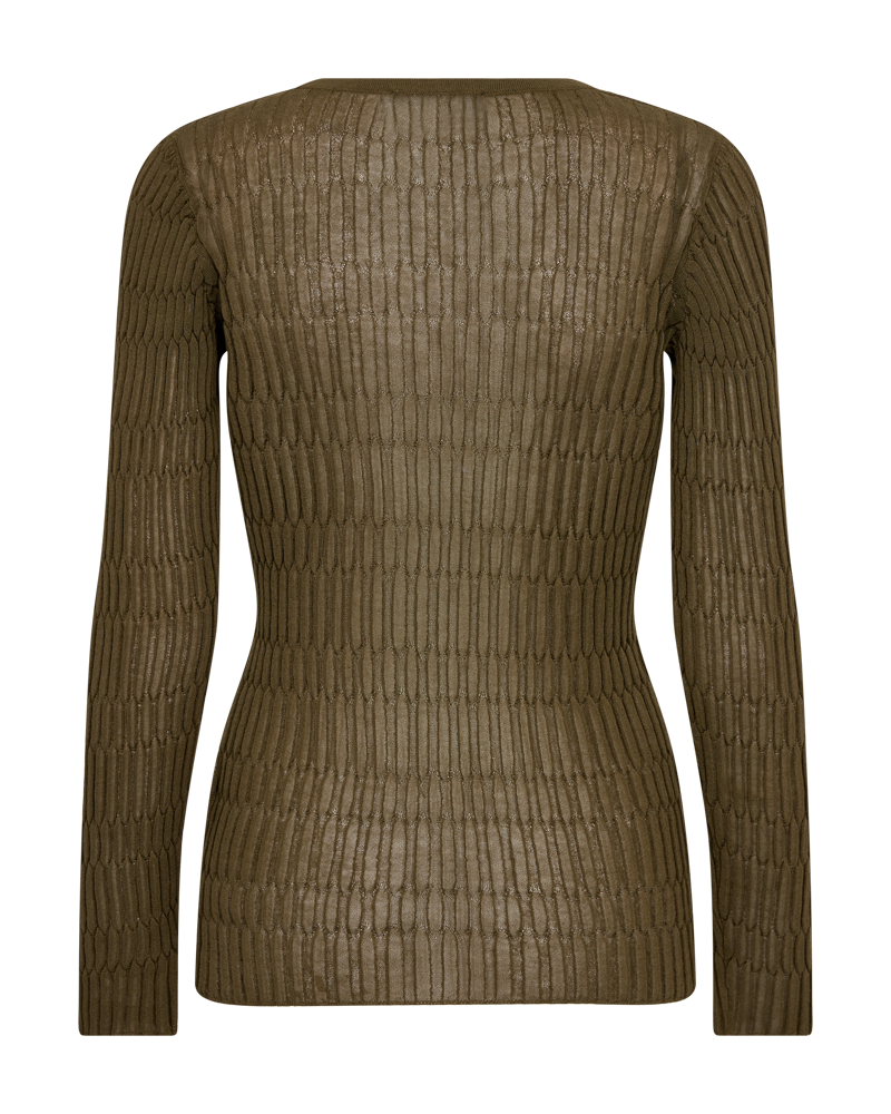 Cmnatacha - pullover in Khaki Green