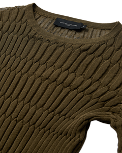 Cmnatacha - pullover in Khaki Green