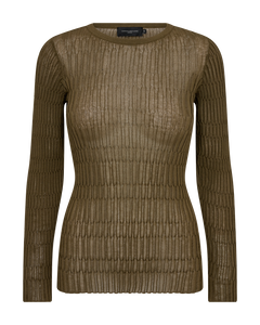 Cmnatacha - pullover in Khaki Green