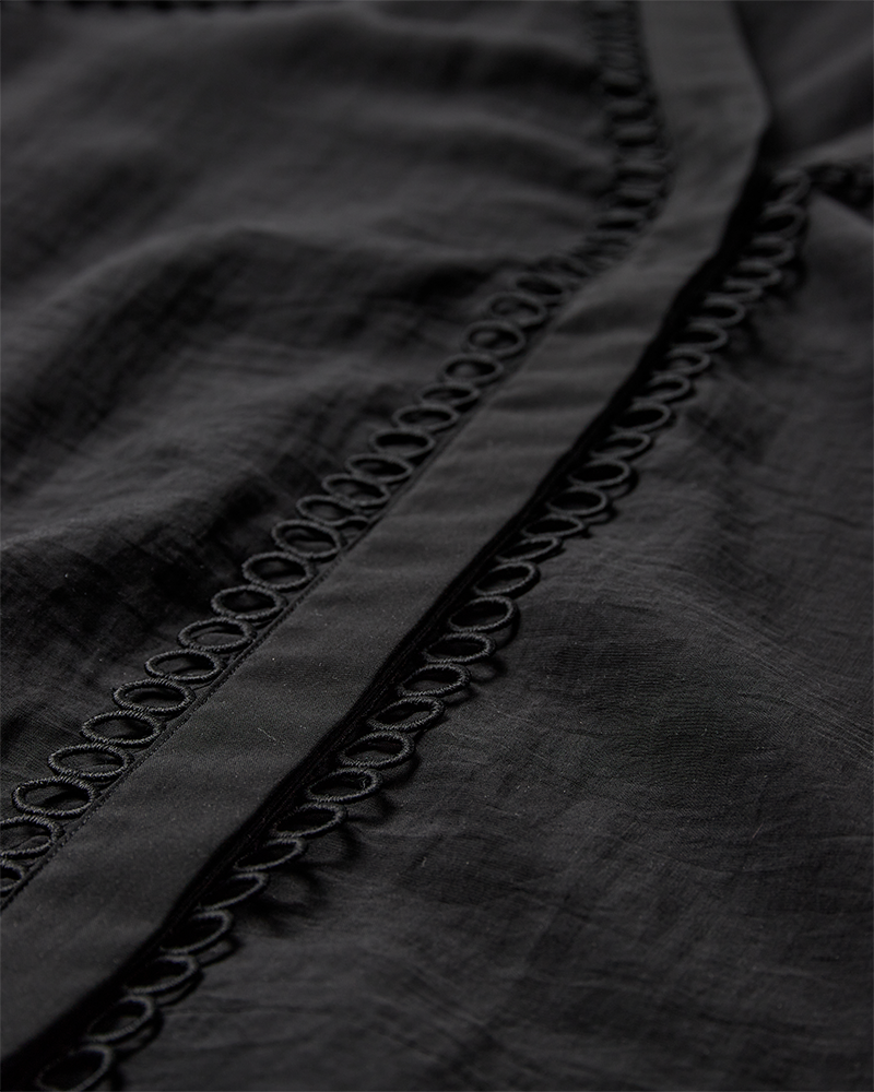 CMMOLLY - SHIRT IN BLACK