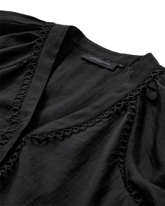 CMMOLLY - SHIRT IN BLACK