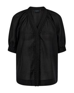 CMMOLLY - SHIRT IN BLACK