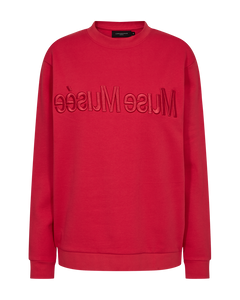 CMEVA - Sweatshirt in rood