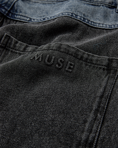 Cmcharlee - denimjeans in zwart en blauw