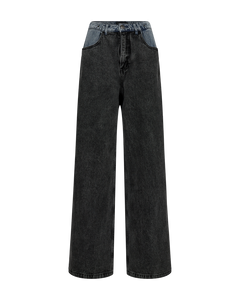 Cmcharlee - denimjeans in zwart en blauw