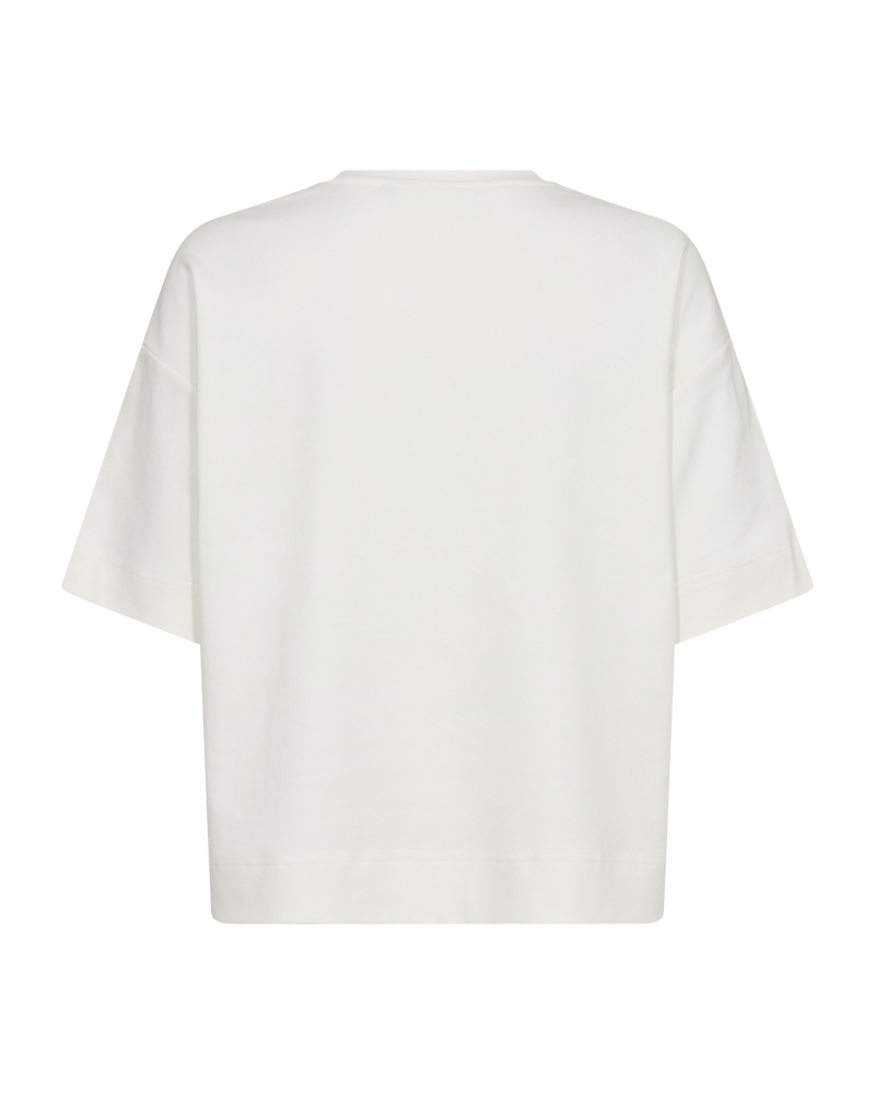 CMMUSE - T-SHIRT IN BEIGE,OFF-WHITE