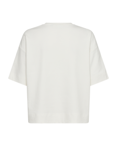 CMMUSE - T-SHIRT IN BEIGE,OFF-WHITE