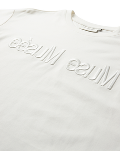 CMMUSE - T-SHIRT IN BEIGE,OFF-WHITE