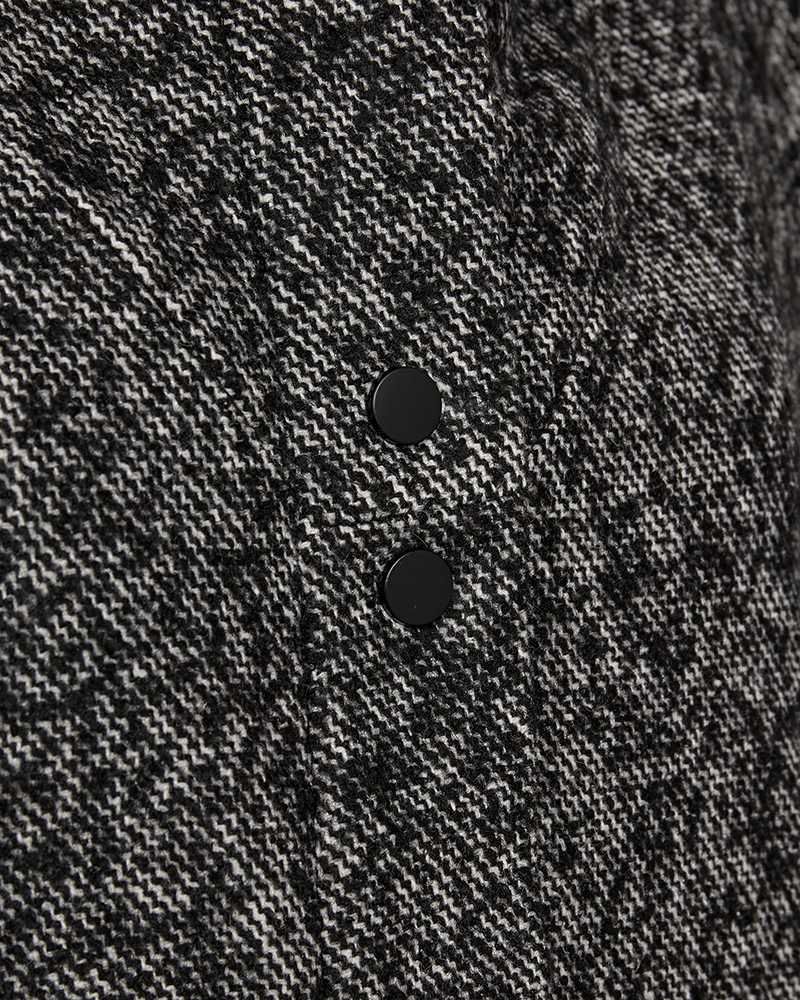 Cmnetwo - Oversize Waistcoat in zwart, gebroken wit