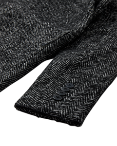 CMYAN - COAT IN BLACK,OFF-WHITE