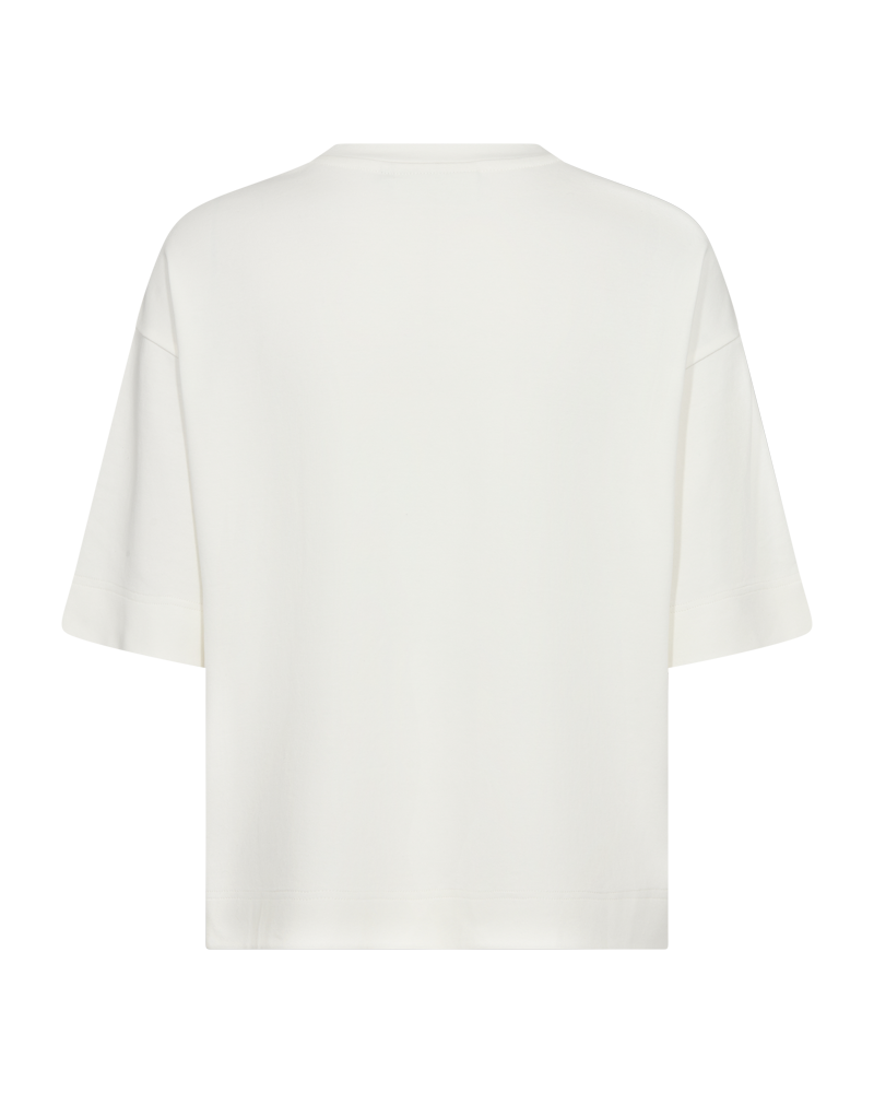 CMMUSE - T-SHIRT IN BEIGE,OFF-WHITE