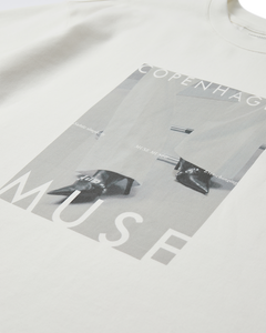 CMMUSE - T-SHIRT IN BEIGE,OFF-WHITE
