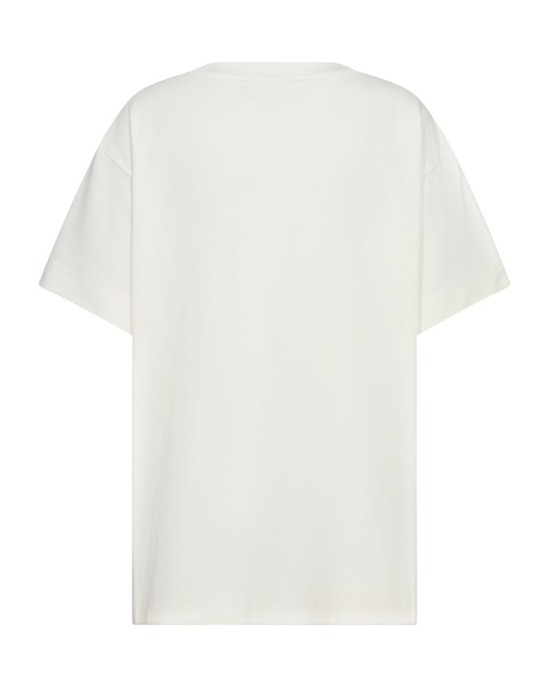 CMMUSE - T-SHIRT IN BEIGE,OFF-WHITE