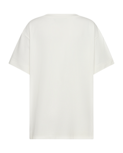 CMMUSE - T-SHIRT IN BEIGE,OFF-WHITE