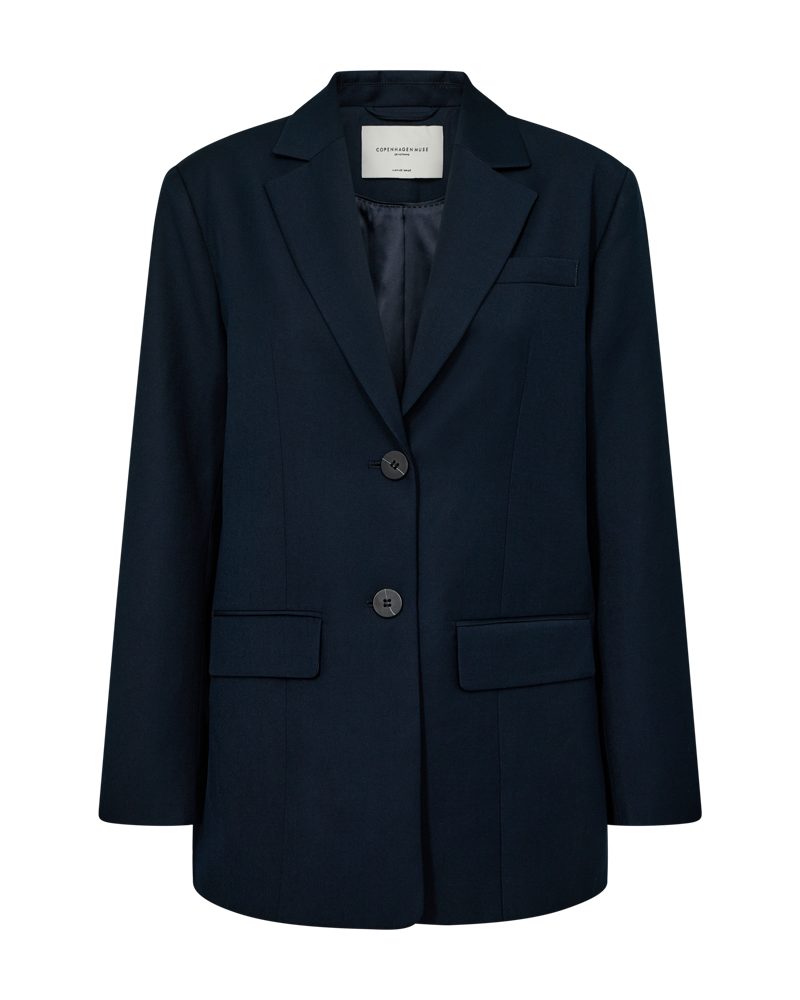Cmtina - blazer in blauw