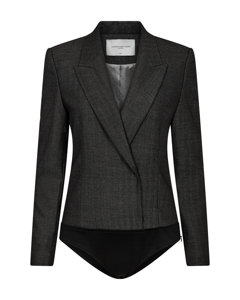 CMTailor - Bodystocking in grijs en zwart