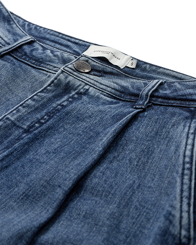 Cmjean - denim brede broek in blauw