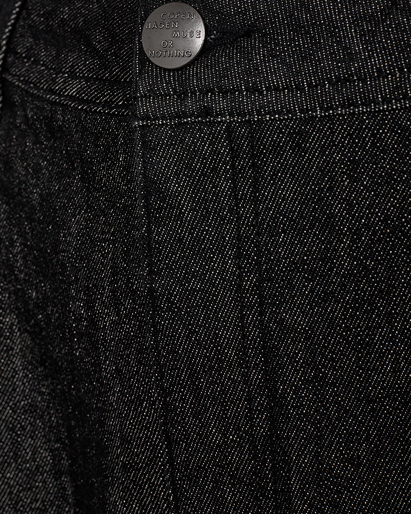 Cmjean - denim brede broek in zwart