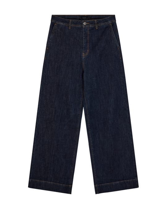 CMJEAN - HIGH WAIST DENIM PANTS IN BLUE