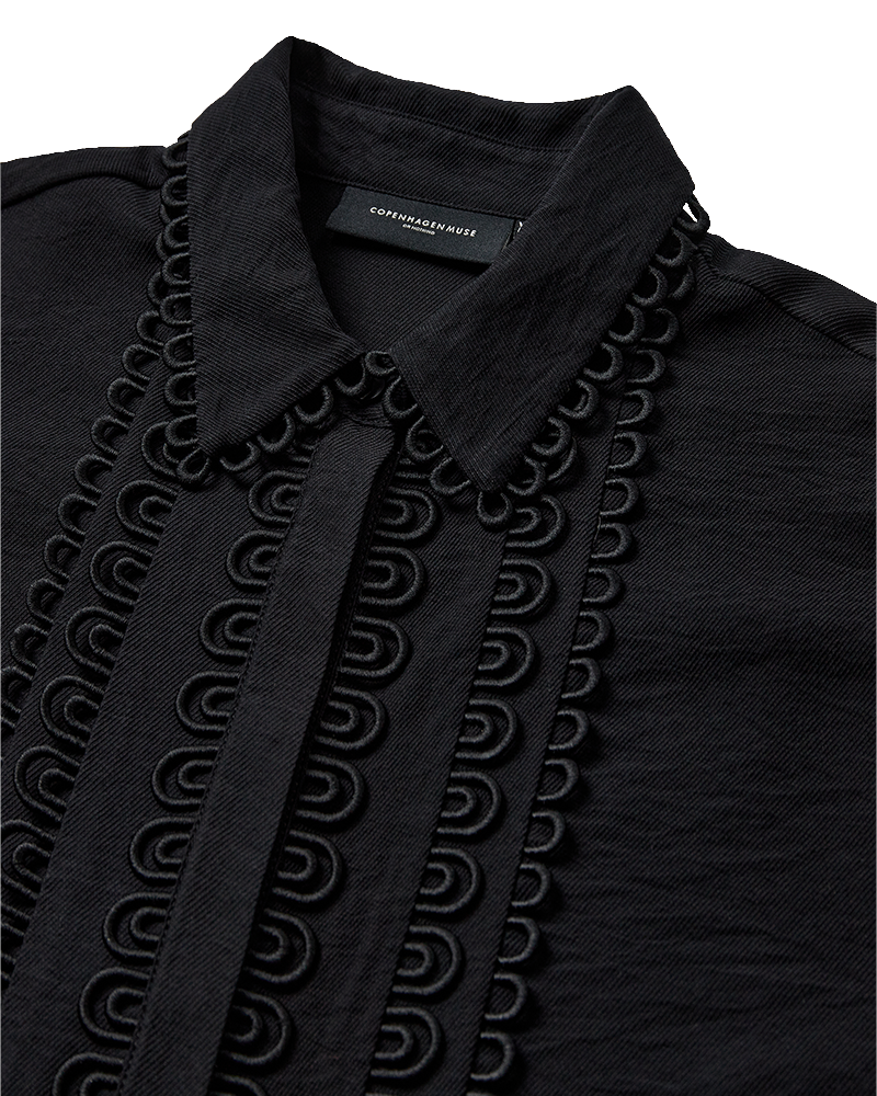 CMMOLO - SHIRT IN BLACK