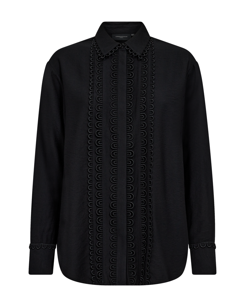 CMMOLO - SHIRT IN BLACK