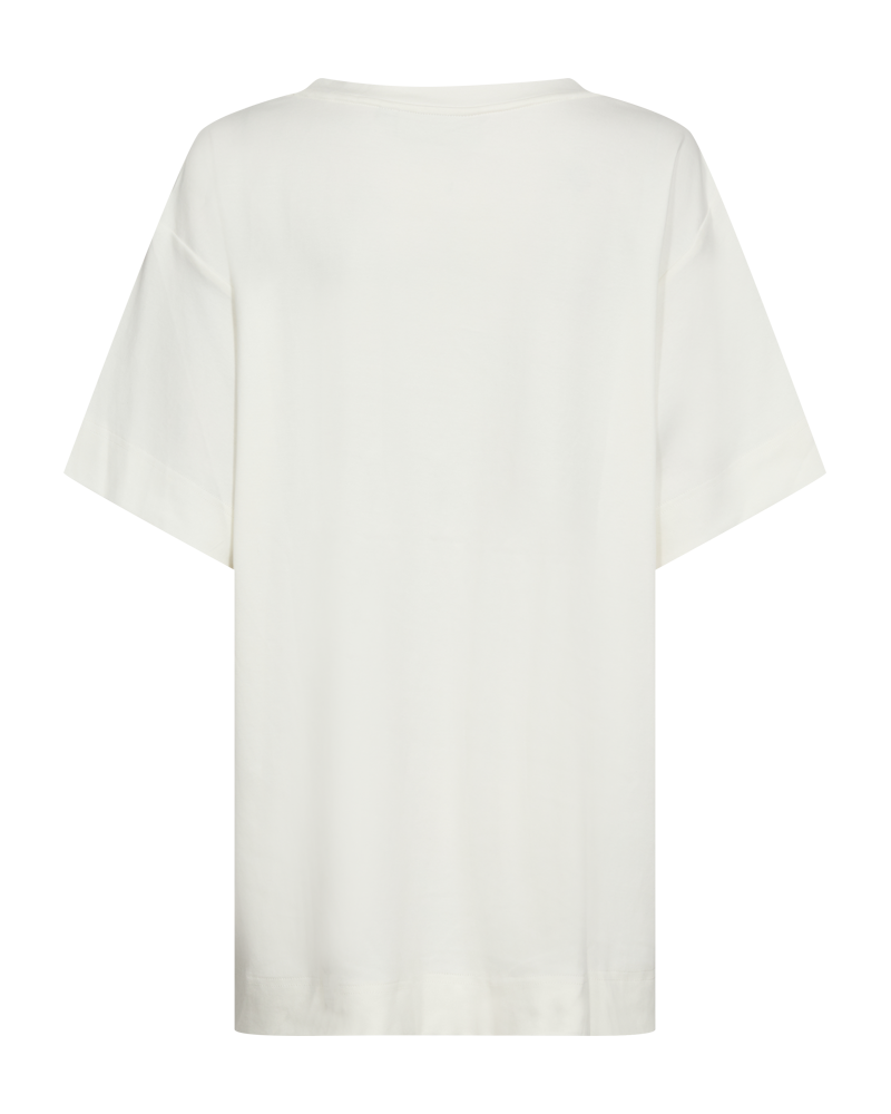 CMMUSE - T-SHIRT IN BEIGE,OFF-WHITE