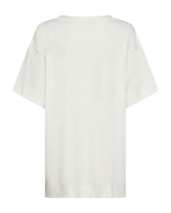 CMMUSE - T-SHIRT IN BEIGE,OFF-WHITE
