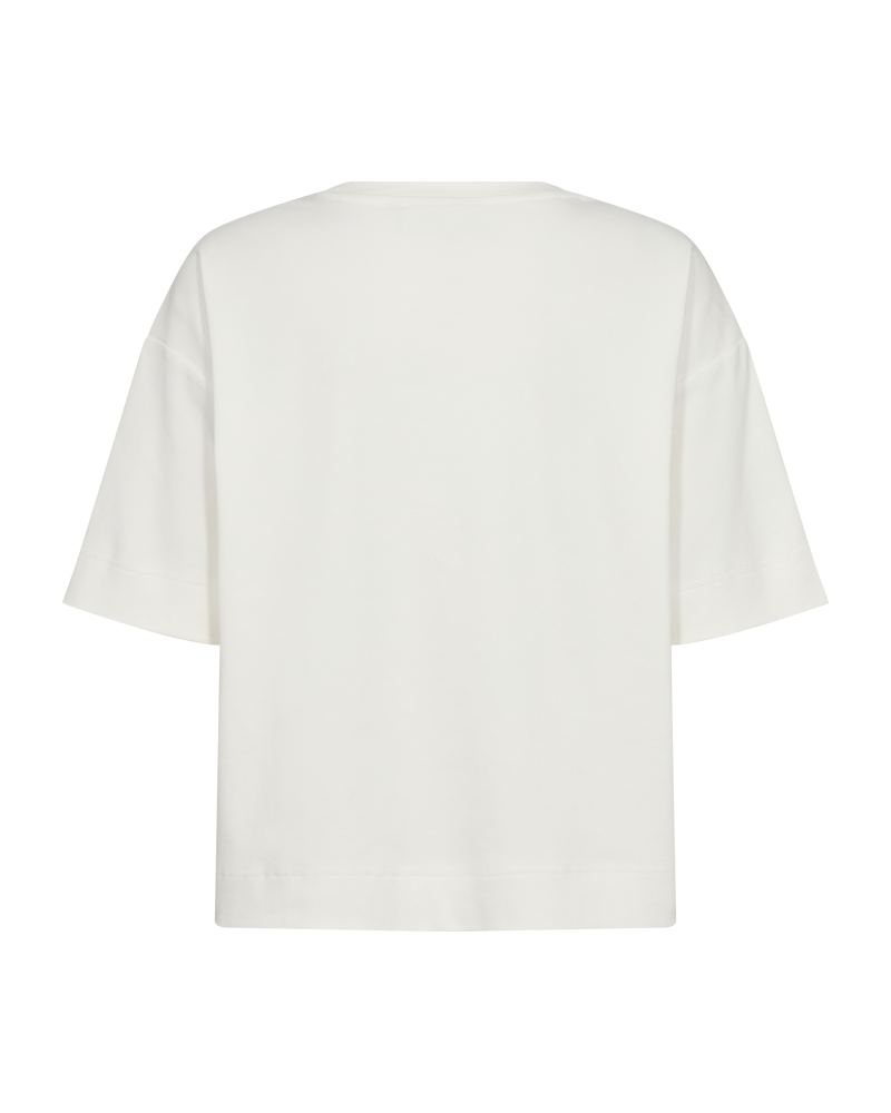 CMMUSE - T-SHIRT IN BEIGE,OFF-WHITE