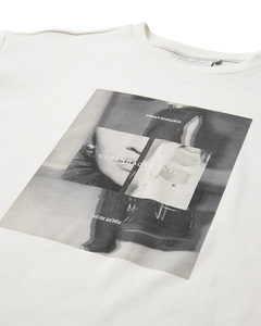 CMMUSE - T-SHIRT IN BEIGE,OFF-WHITE