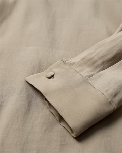 CMMOLLY - SHIRT WITH LACES IN BEIGE