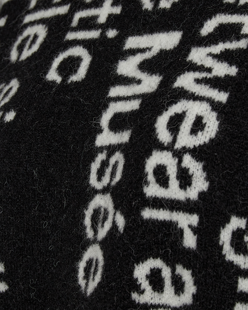 CMIBRA - PULLOVER IN BLACK AND WHITE,OFF-WHITE