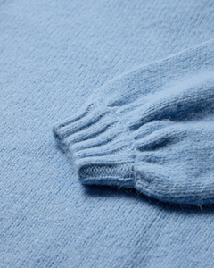 Cmandrea - gebreide pullover in blauw