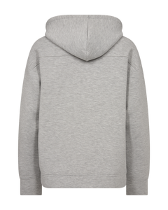CMSCUBA - Hoodie met logo -details in grijs