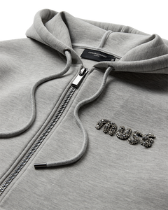 CMSCUBA - Hoodie met logo -details in grijs