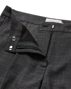 Cmtonnie - broek in donkergrijze melange