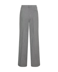 Cmtonnie - broek in lichtgrijze melange