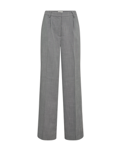 Cmtonnie - broek in lichtgrijze melange