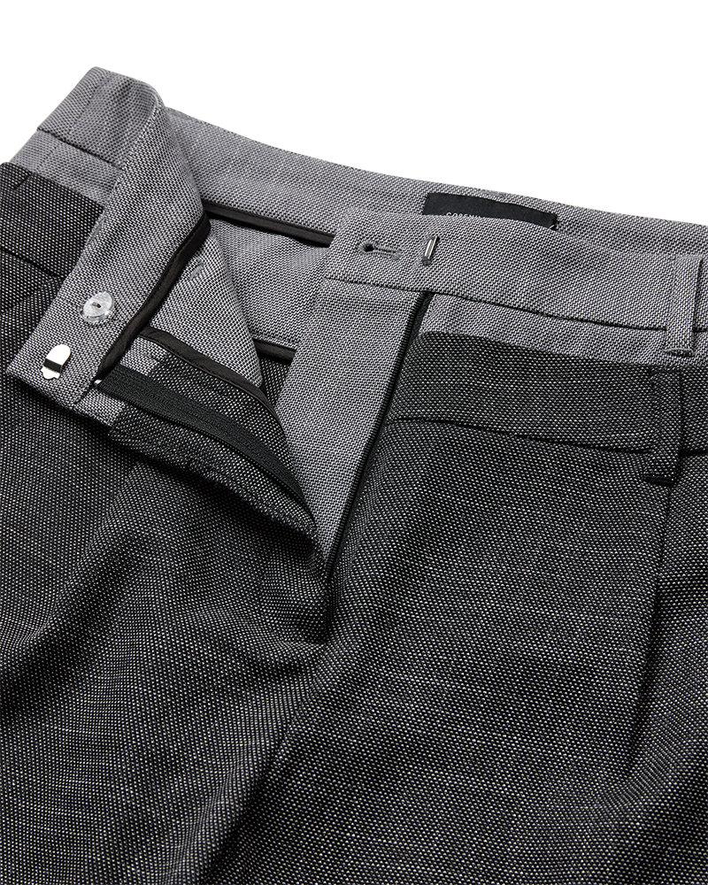Cmtonnie - broek in grijze melange